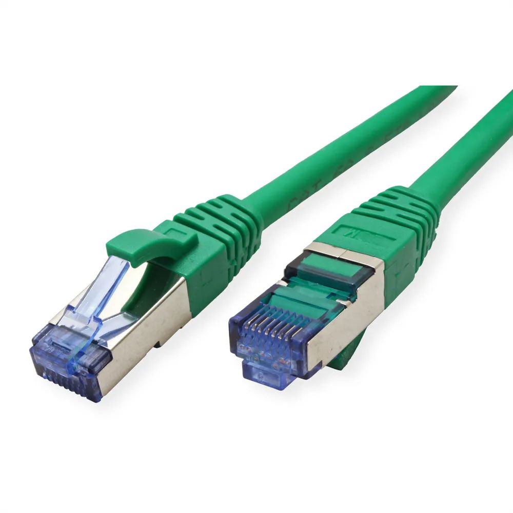 VALUE Patchkabel Cat.6A (Class EA) S/FTP (PiMF), LSOH, grün, 2 m