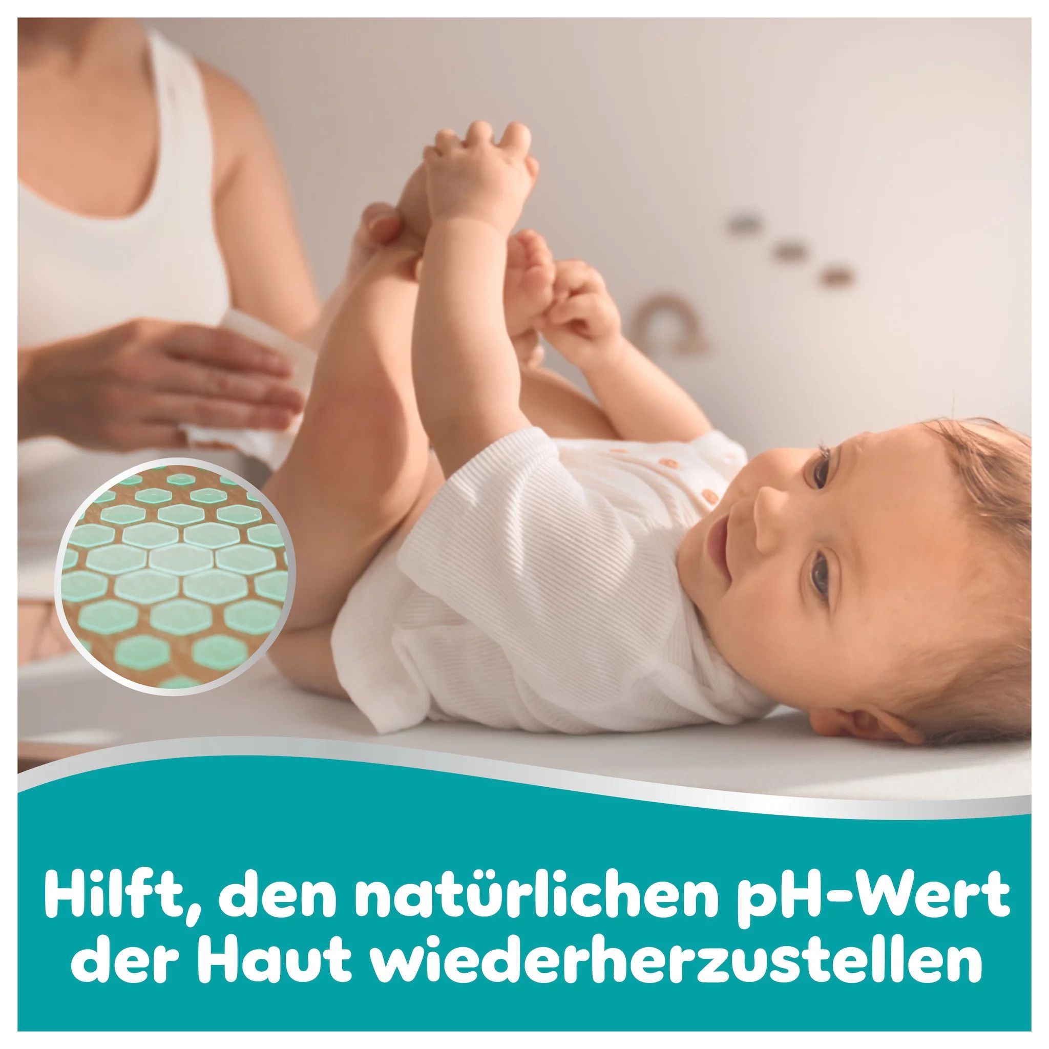 Pampers Feuchte Tücher Aqua 99% 20x