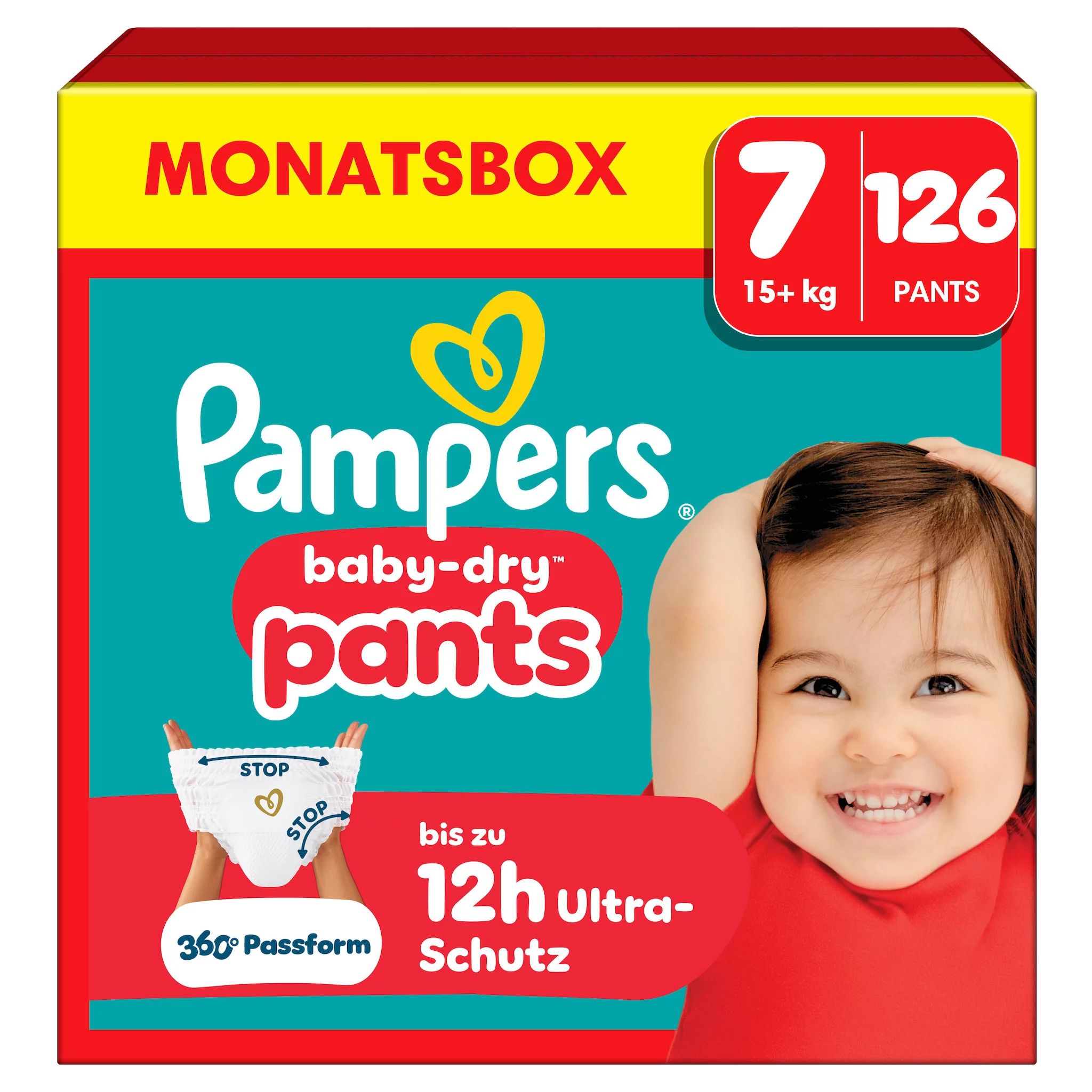 Pampers Baby Dry Pants Gr. 7 Extra Large 17+kg 
