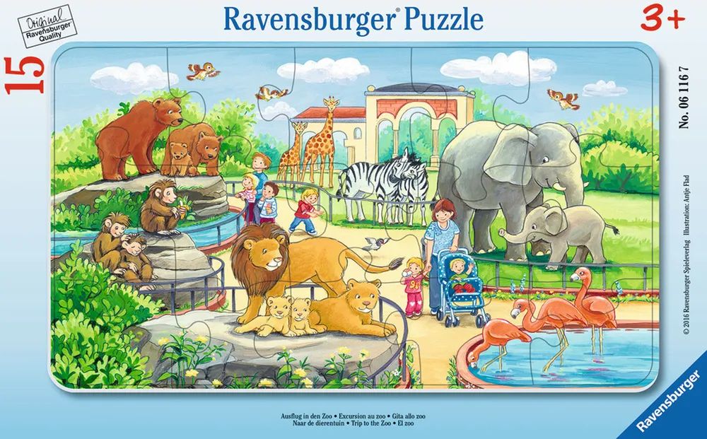 Ravensburger Verlag GmbH Pz. Ausflug in den Zoo 15T