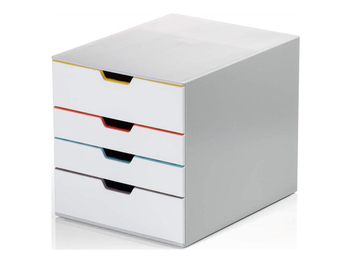 Durable VARICOLOR MIX 4 - Schubladenschrank - 4 Schubfächer - für ANSI A (Letter)