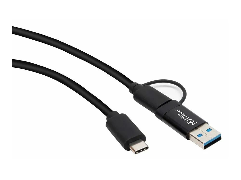 MicroConnect USB-Kabel - USB Typ A, 24 pin USB-C (M)