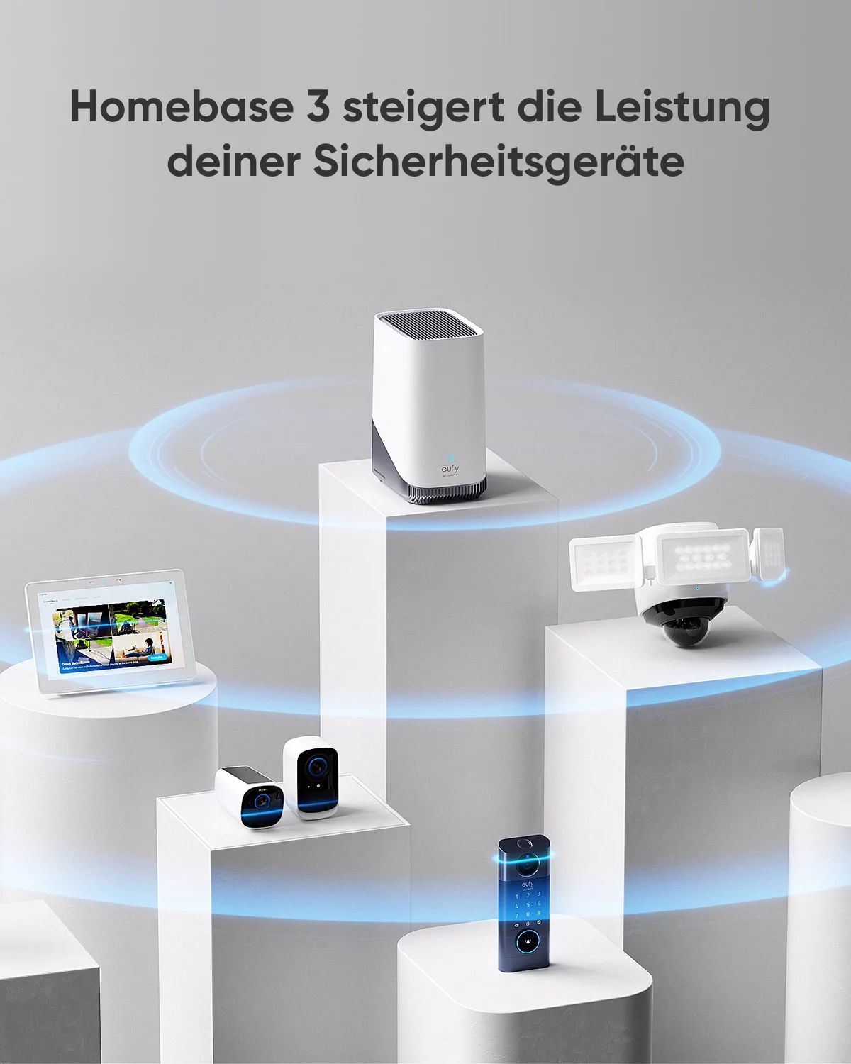 eufy 2‑Kamera‑Set S340 inkl. HomeBase 3 S380