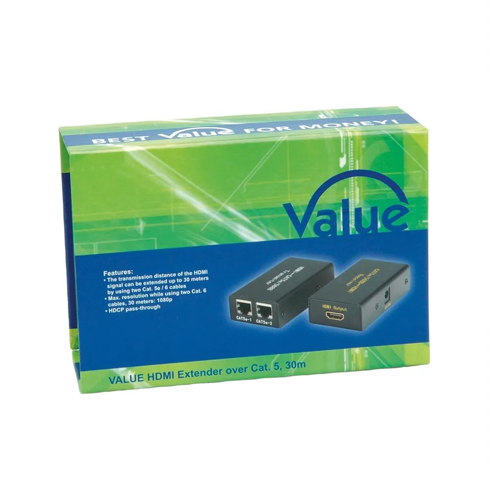 VALUE HDMI Verlängerung über Twisted Pair, 25m