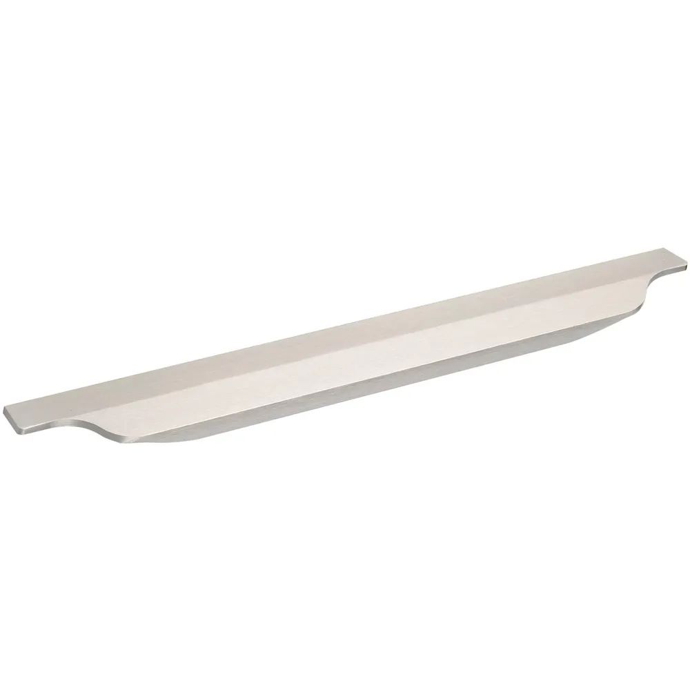 Alumis Griffleiste Kontur Länge 295 mm, Aluminium Edelstahl Effekt