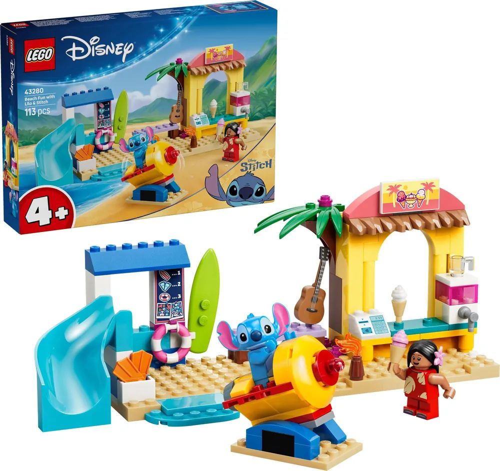 LEGO Disney 43280 - Spaß am Strand mit Lilo und Stitch