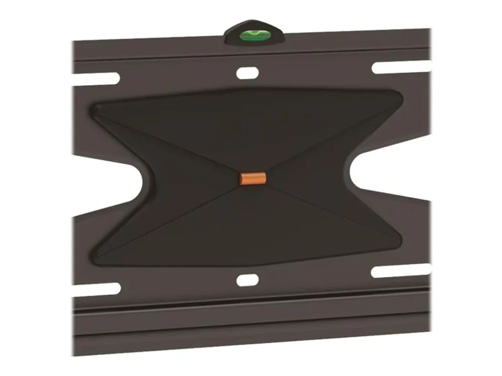 StarTech.com Flache Flachbildfernseher Wandhalterung - Kippbar - für 37 bis 75 TV - Diebstahlsicherung - VESA Halterung - Befestigungskit (Wandplatte, Adapter mit 2 Halterungen, Montageleiste, 2 dekorative Hüllen)
