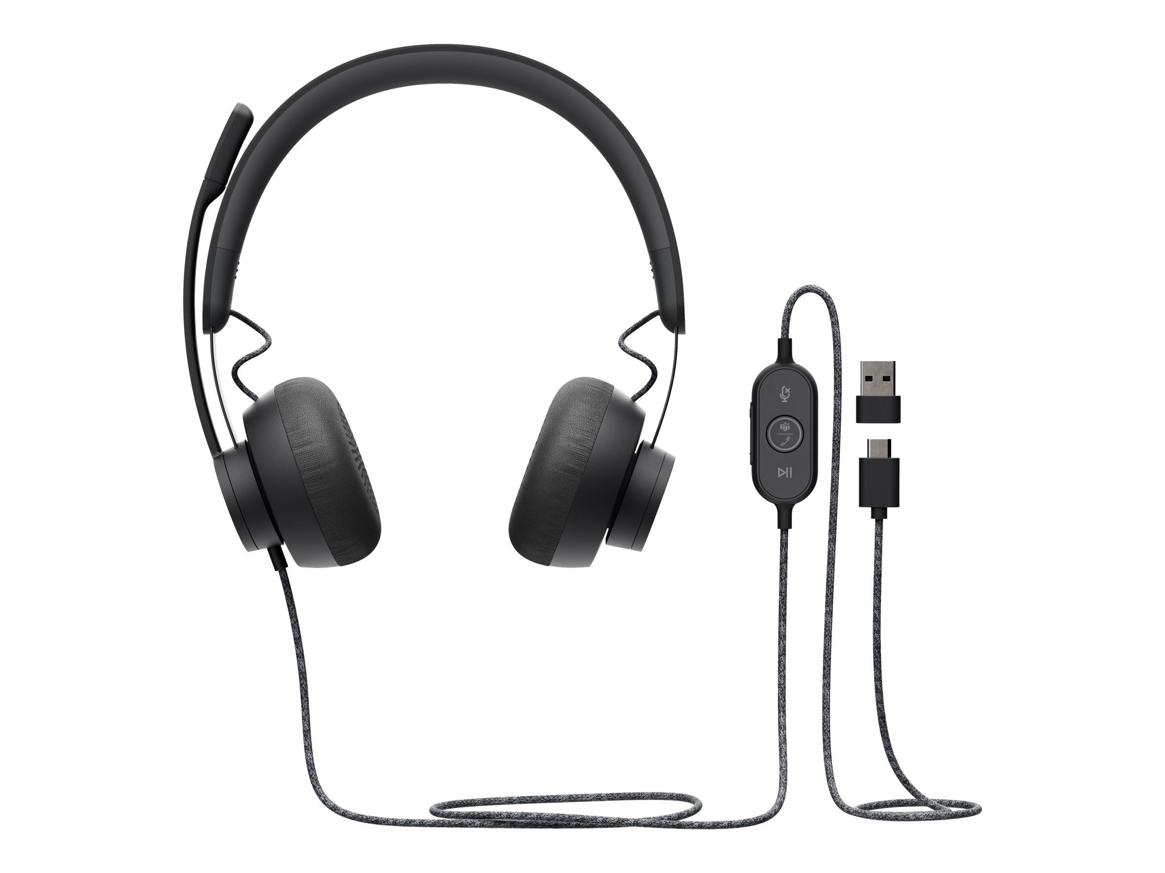 Logitech Zone Wired - Headset - On-Ear - kabelgebunden