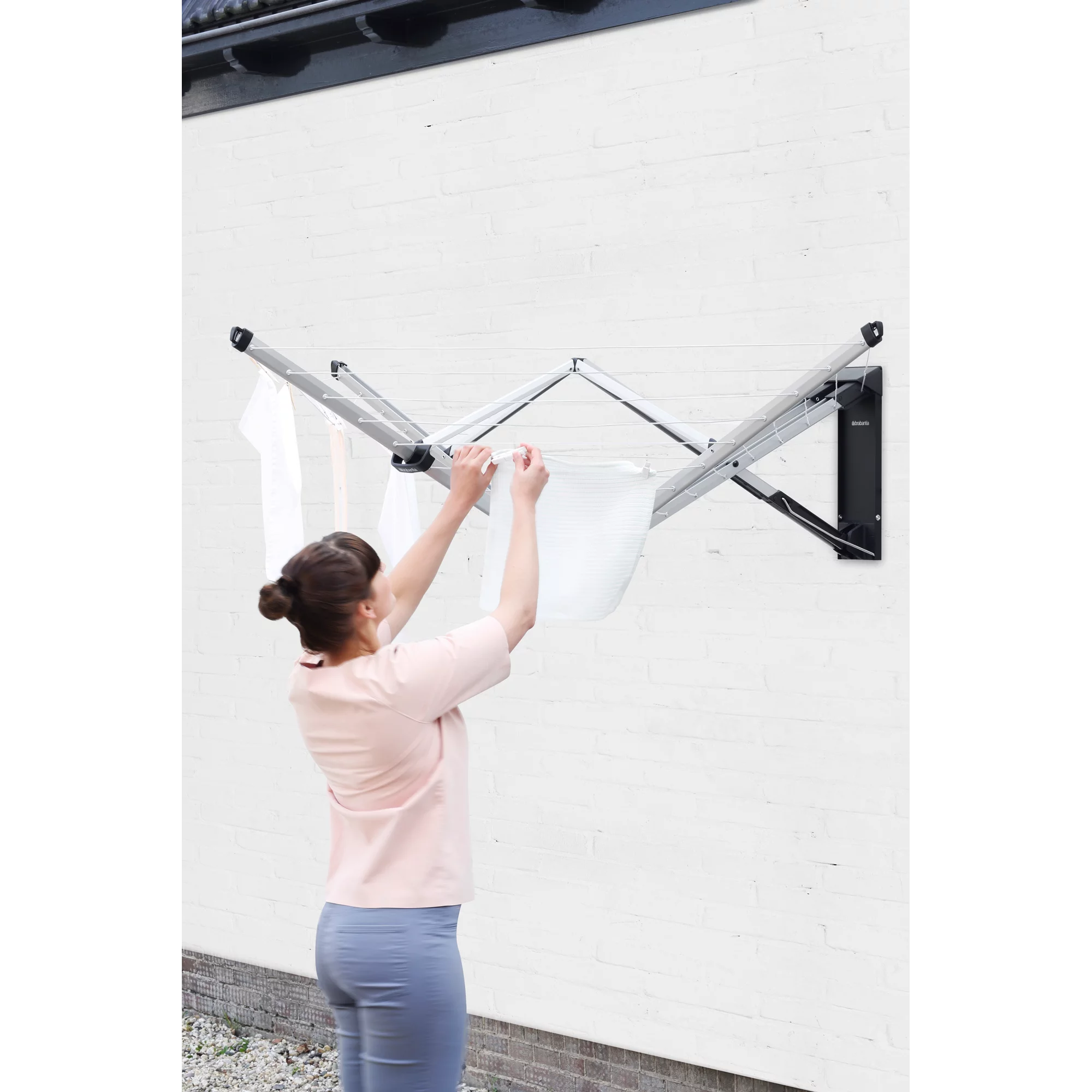Brabantia Wand-Wäschetrockner WallFix 24 Meter