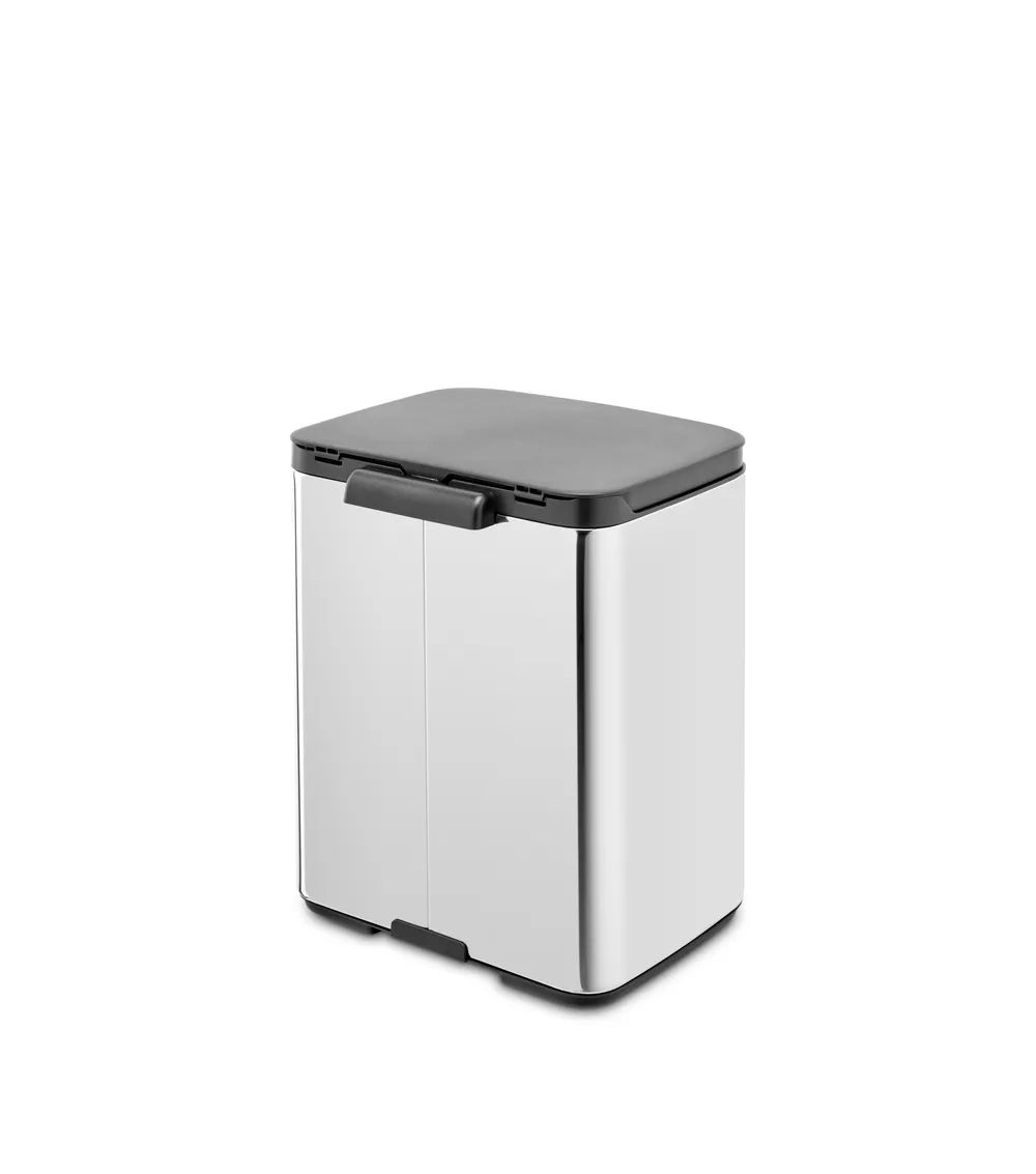 Brabantia Bo Mülleimer, 7L - Brilliant Steel