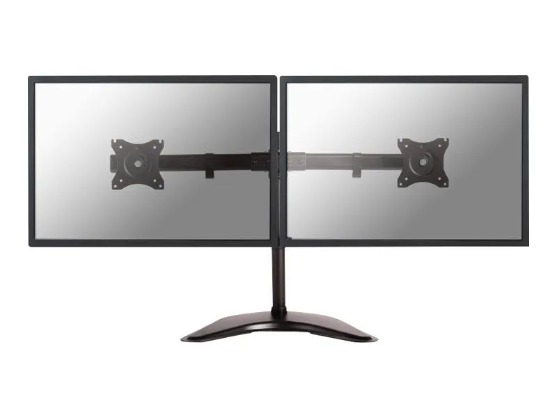Neomounts NM-D335D - Aufstellung - Voll beweglich - für 2 LCD-Displays - Schwarz - Bildschirmgröße: 25.4-68.6 cm (10"-27")