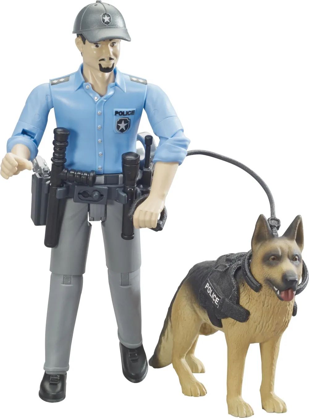 Bruder Spielwaren GmbH + Co. KG bworld Polizist mit Hund