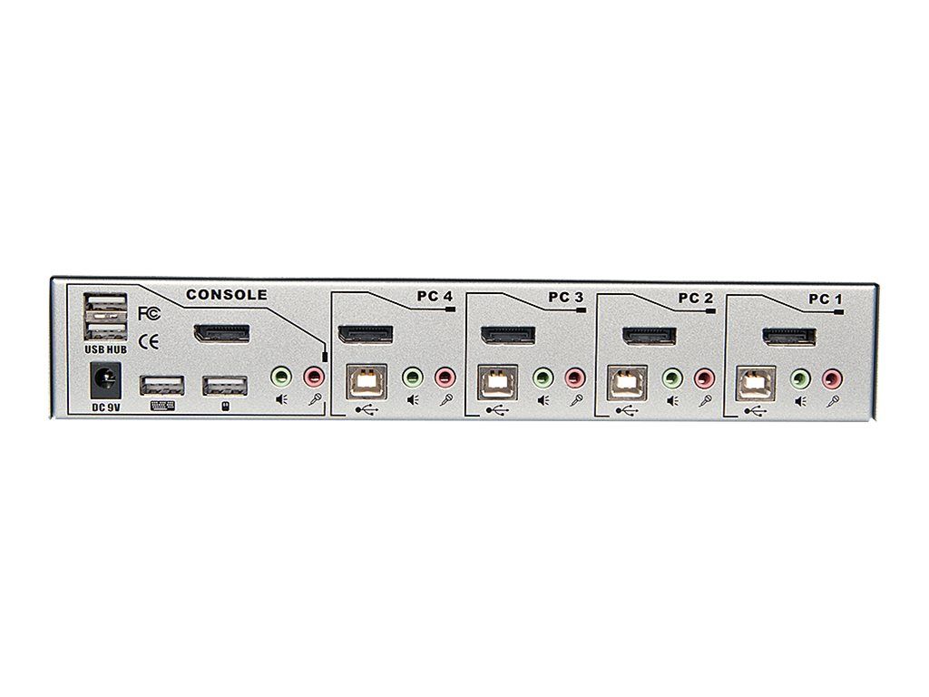 Lindy KVM Switch Pro DisplayPort USB 2.0 Audio
