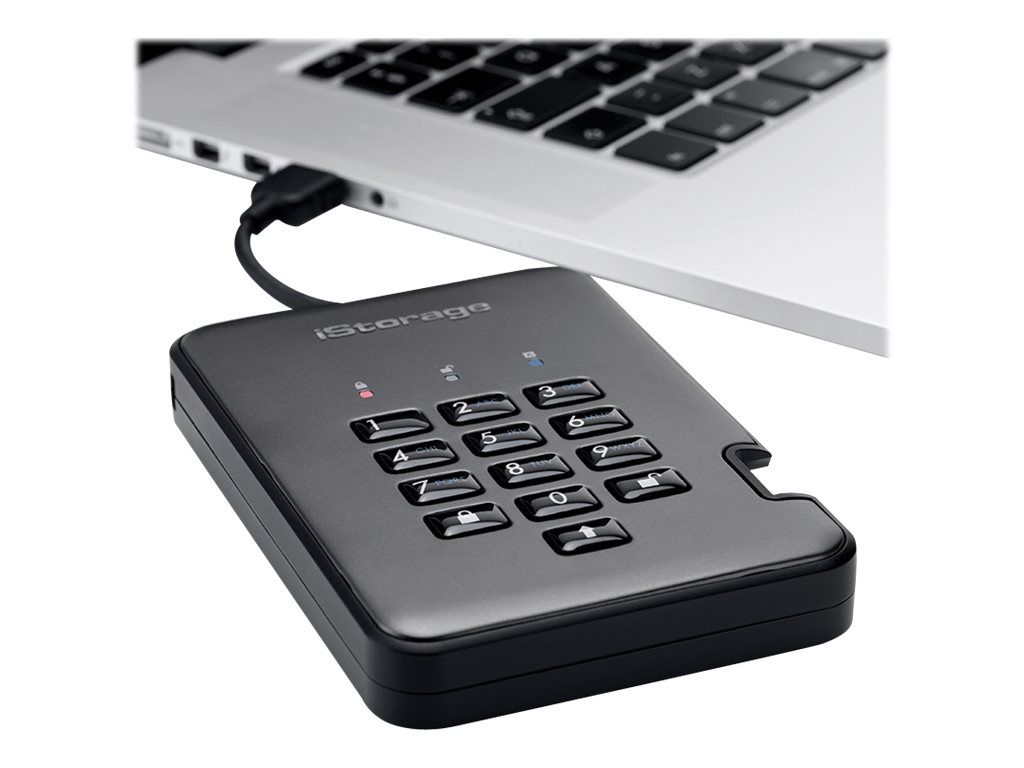 iStorage diskAshur PRO² - 2 TB SSD - extern (tragbar)