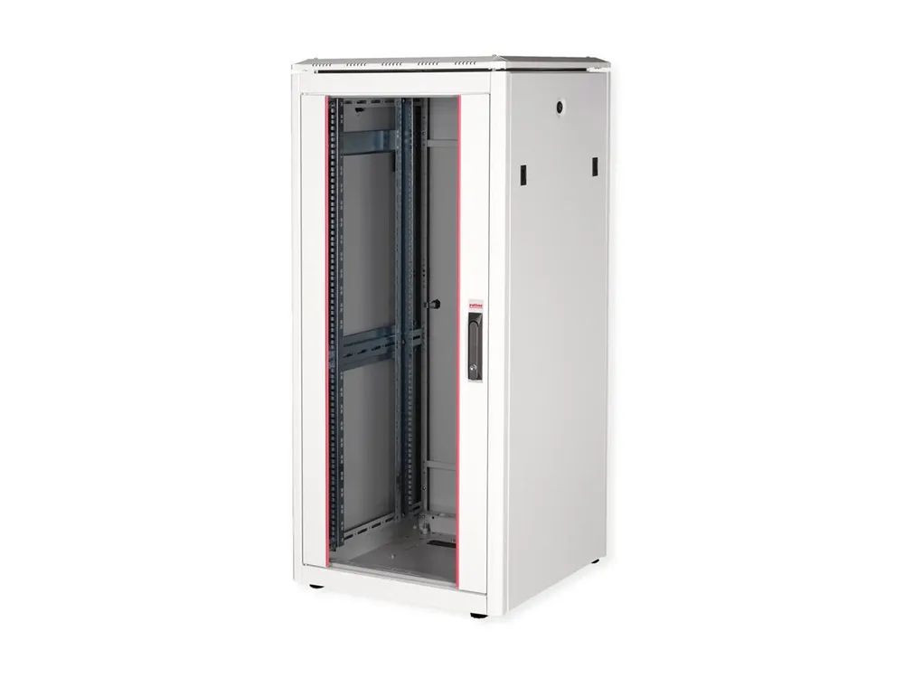 ROLINE Pro - Schrank Netzwerkschrank - RAL 7035, Hellgrau - 26U - 48.3 cm (19")