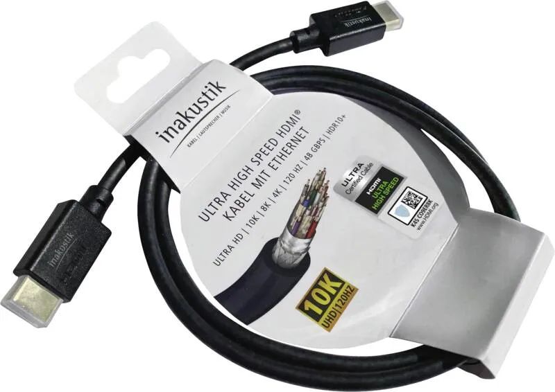 Inakustik Ultra High-Speed HDMI 2.1 3,0 m Banderole