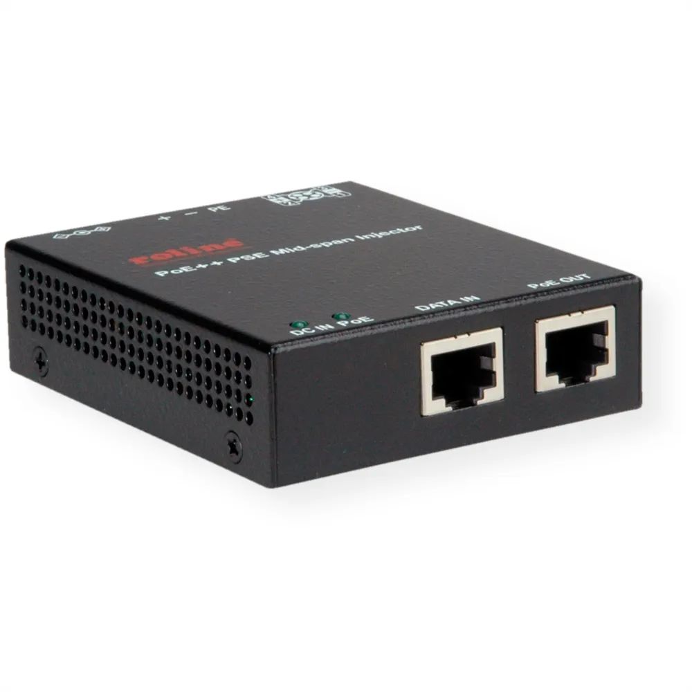 ROLINE Industrie Gigabit PoE++ Injektor, 90W