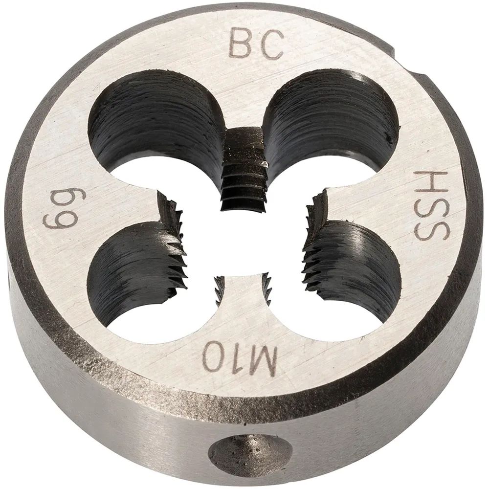BOHRCRAFT Schneideisen DIN EN 22568 HSSG metrisches Feingewinde MF 10 x 1,0