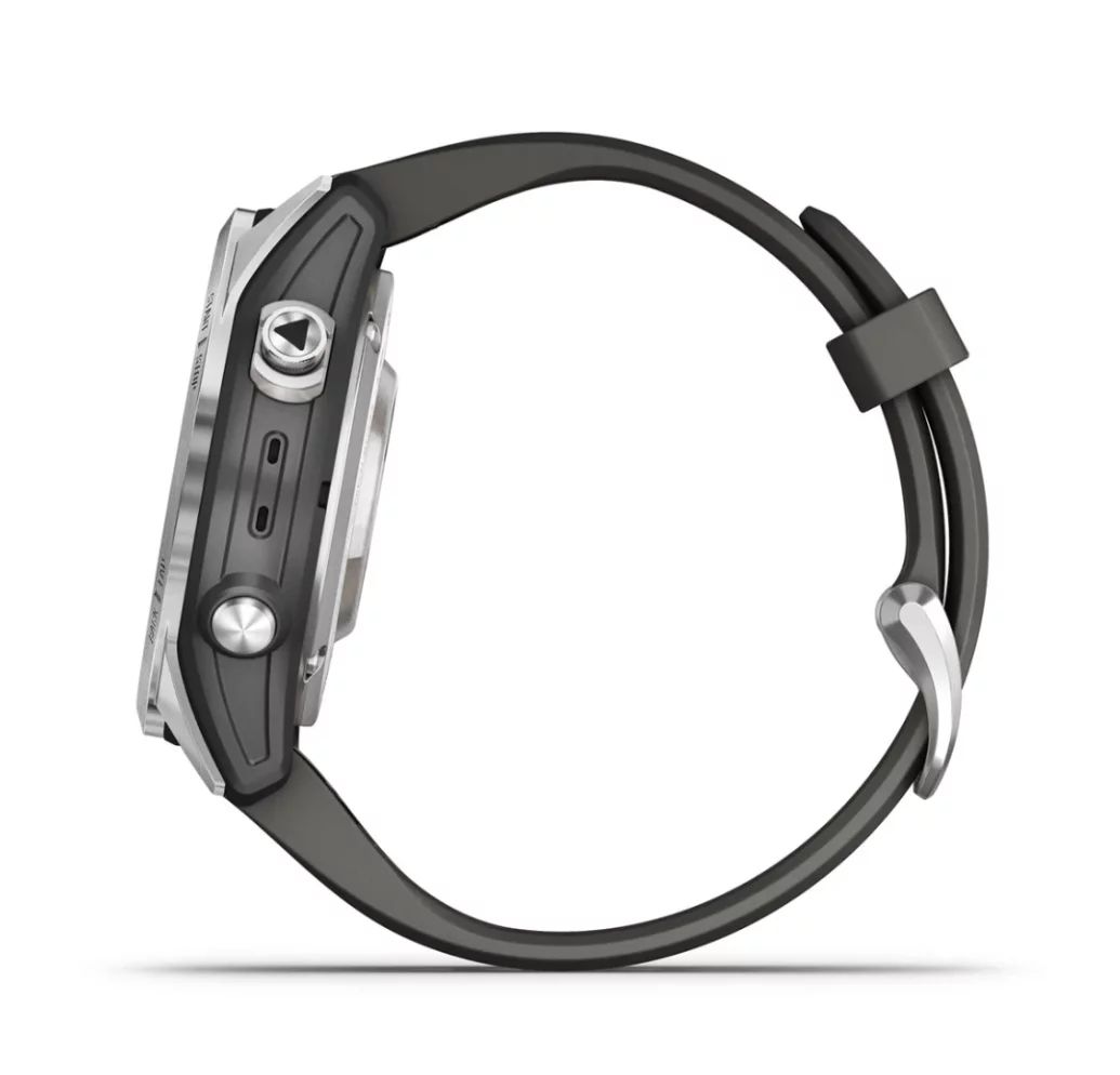 Garmin Fenix 7S Pro Solar, Graphit/Edelstahl