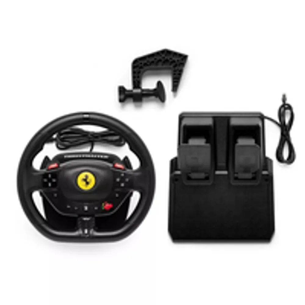 ThrustMaster T98 Ferrari 296 GTB - Simulation steering wheel for PS5 PS4 PC