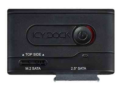 ICY BOX EZ-Adapter MB031U-1SMB - Speicher-Controller - 2.5", M.2 (6.4 cm)