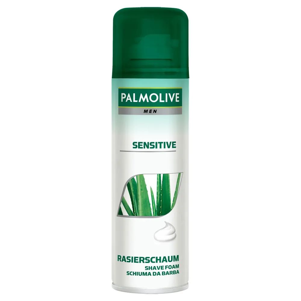 Palmolive Men Sensitive with Aloe Vera Rasierschaum, 300 ml
