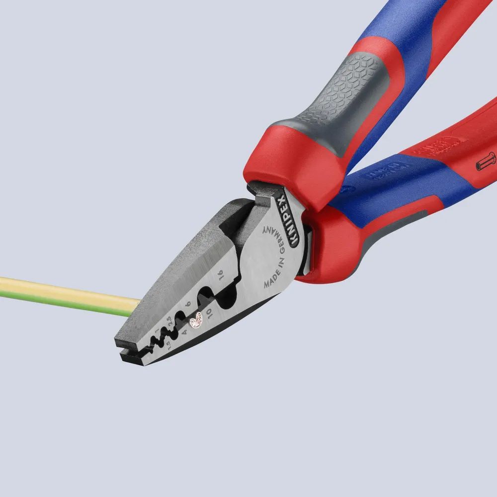 Knipex ADERENDHÜLSEN 3-K 0,25-16 MM² / KNIPEX CRIMPZANGE 97 72 180