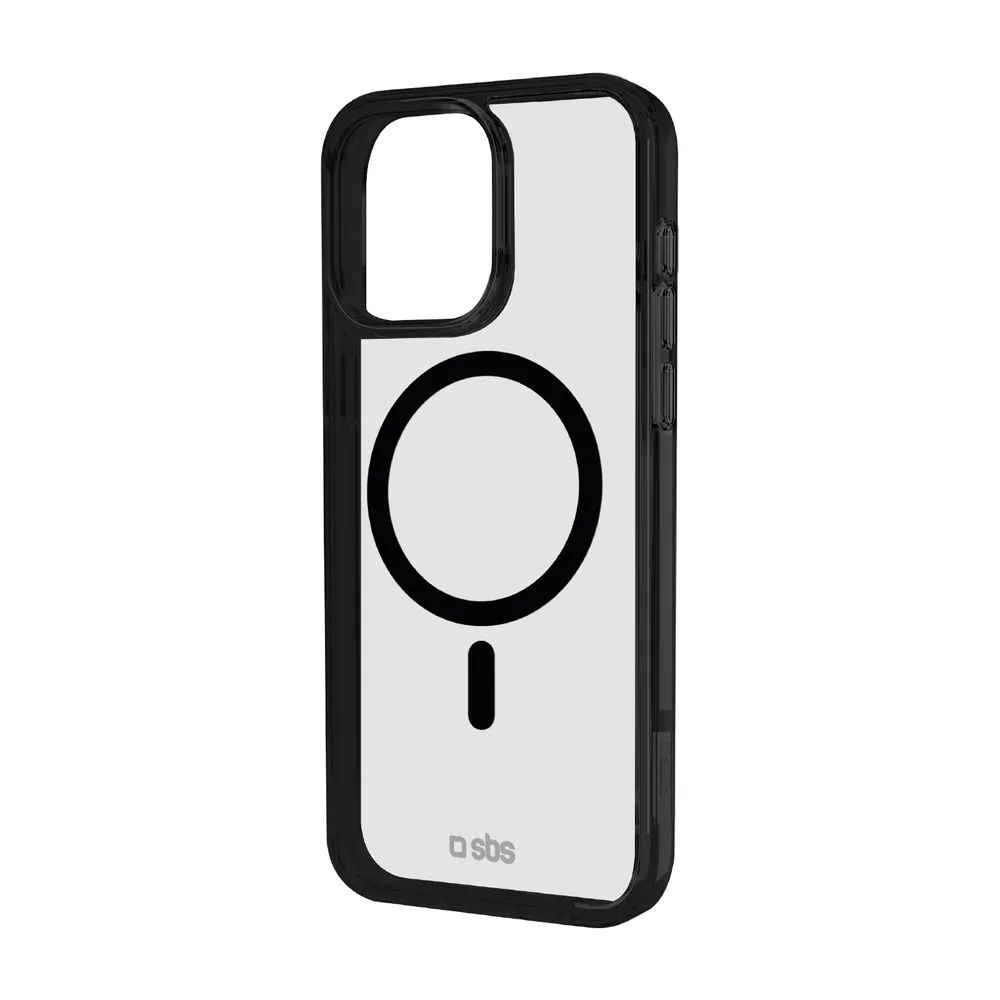 SBS MAG FRAME CASE MagSafe kompatibles Cover für iPhone 16 PRO MAX, schwarz