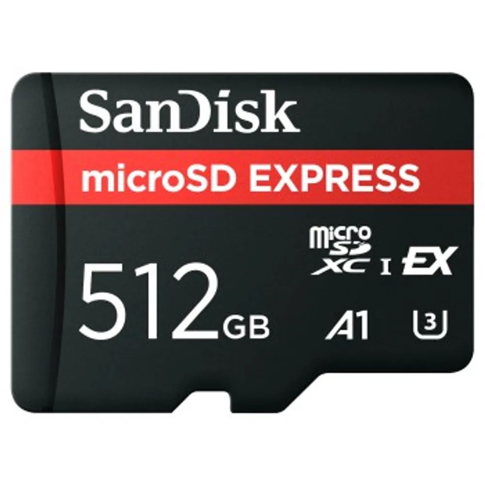 SanDisk microSD Express Card® "Game play 512GB" (UHS-1, C10/880MB/s)