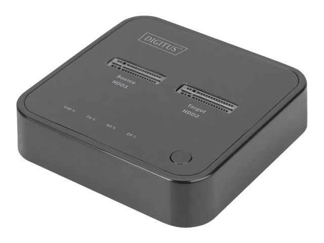 DIGITUS Dual M.2 NVMe SSD Docking Station mit Offline-Klonfunktion, USB-C