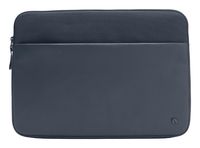 Incase A.R.C. Sleeve With ReSpun Navy (Blau) 16" Macbook M1-M4 (2021-2024) aus 100% recyceltem Polyester -• Sleeve aus Polyester• Farbe: Blau