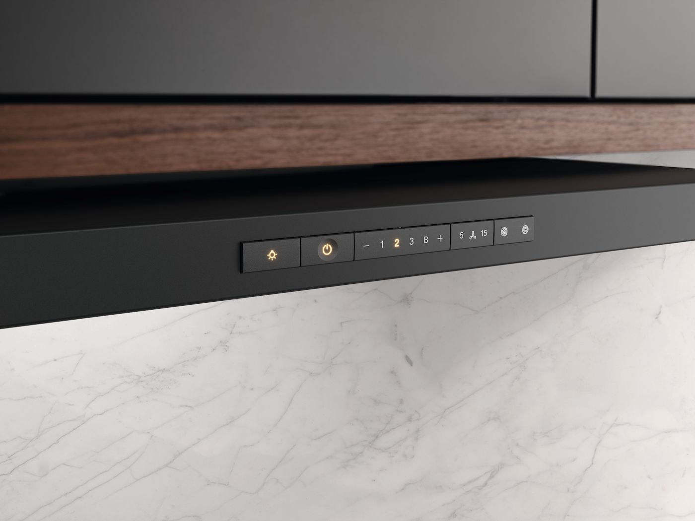 Miele Dunstabzugshaube DAS 4620 Mattschwarz