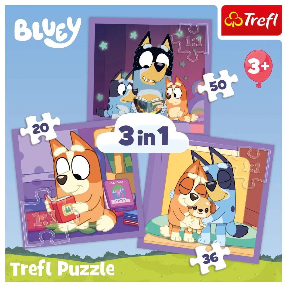 Trefl S.A. Pz. 3in1 Bluey