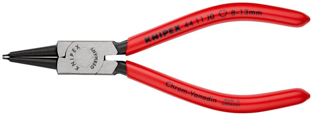 KNIPEX Sicherungsringzange für Innenringe in Bohrungen mit Kunststoff überzogen schwarz atramentiert 140 mm
