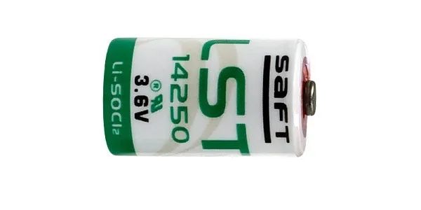 INDEXA Lithium-Batterie 3,6 V / 1100 mAh ( SAFT LST14250 / 1/2AA-LS )