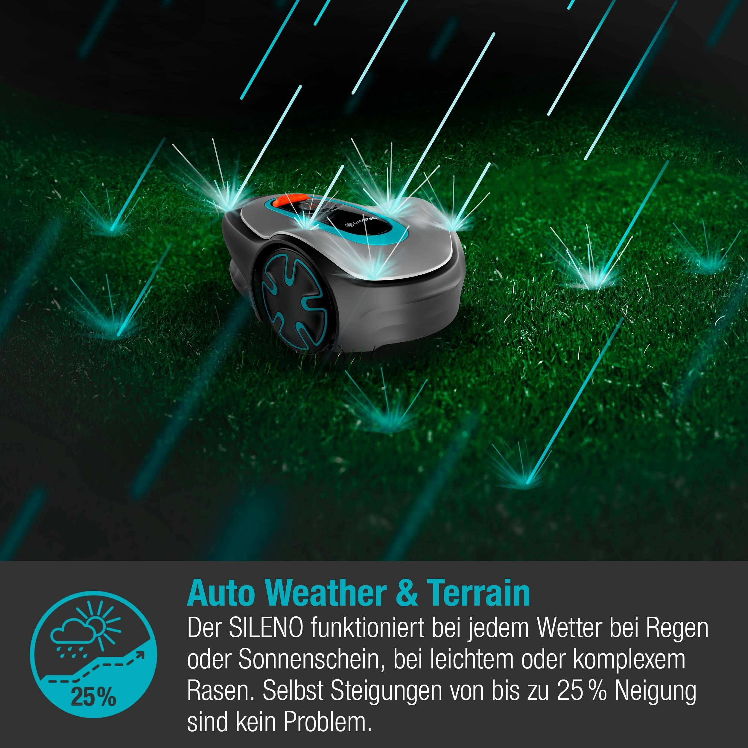 Gardena Mähroboter SILENO minimo 250 m² Open-Box