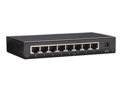 IC Intracom Intellinet 8-Port Gigabit Ethernet Switch, Metal, Box