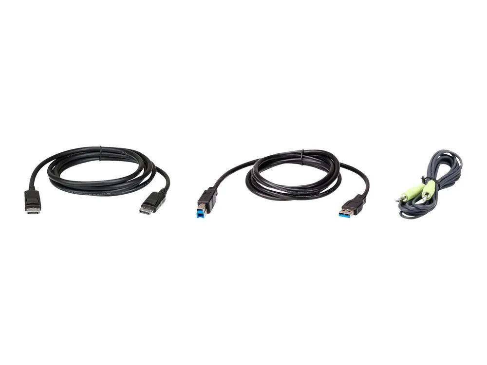 ATEN 2L-7D02UDPX3 - Tastatur- / Video- / Maus- (KVM-)