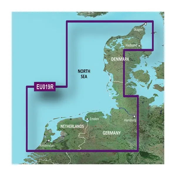 Garmin BlueChart g3 HXEU019R, Alborg - Amsterdam
