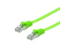 Equip Cat.6A U/FTP Flat Patchkabel - 5m - Grün - 5 m - Cat6a - U/FTP (STP) - RJ-45 - RJ-45 - Grün