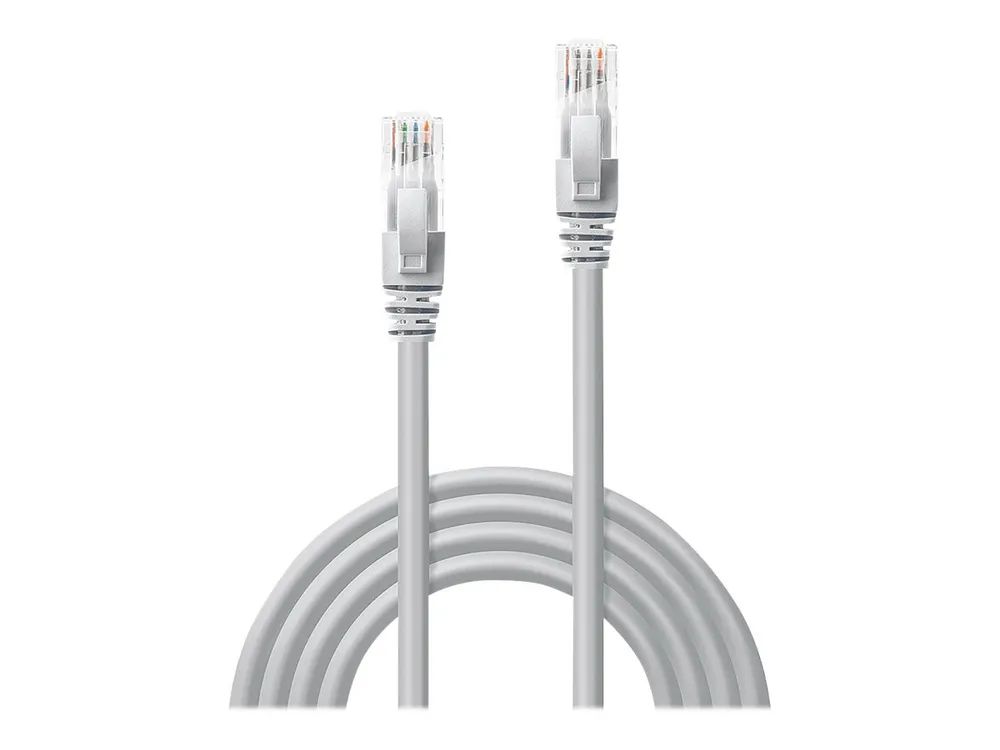 Lindy Patch-Kabel - RJ-45 (M) zu RJ-45 (M) 20m Grau