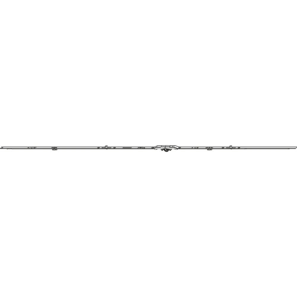 ROTO NT/NX DK-Getriebe KSR konstant DM 8 mm L=1890/1000 mm 2V silber