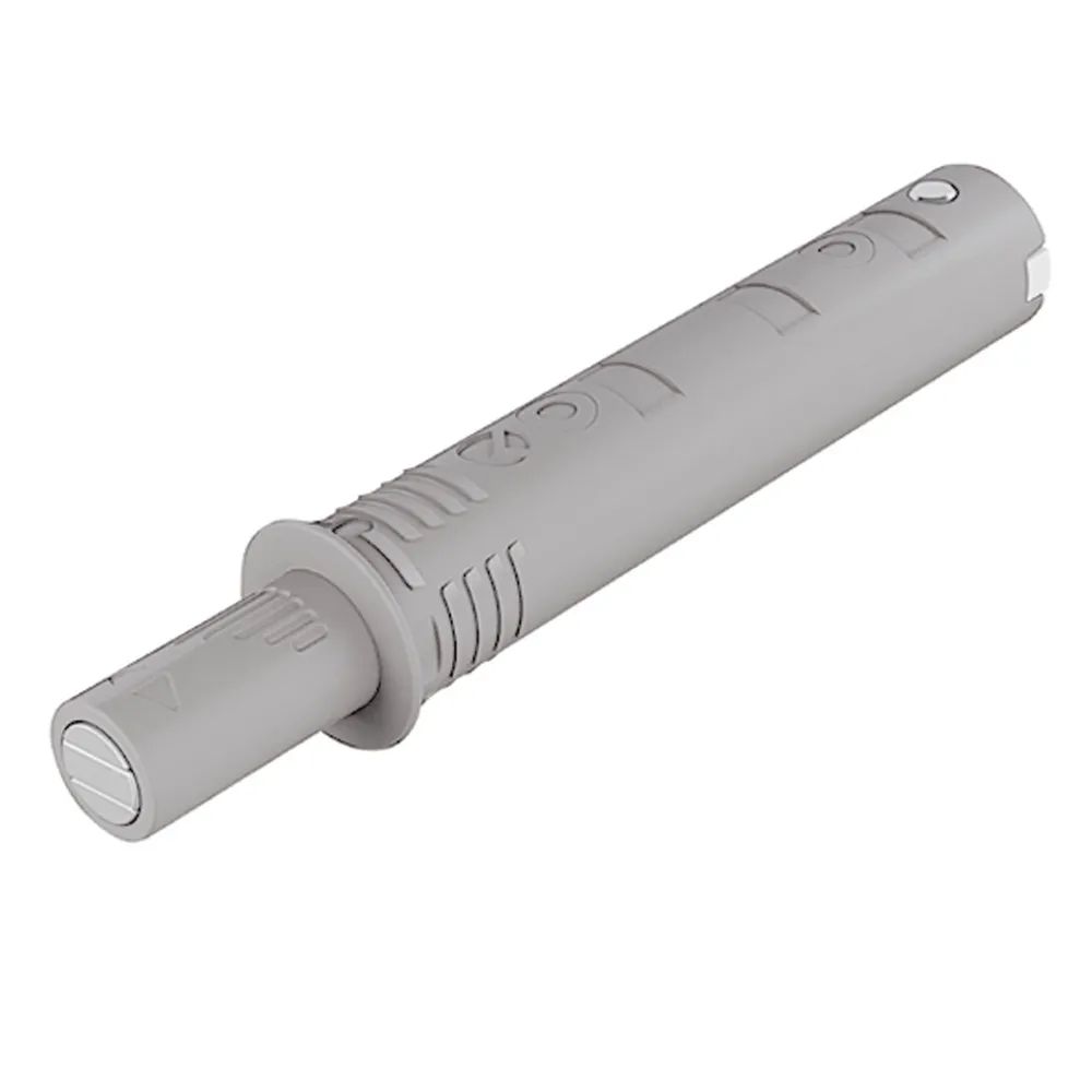 ITALIANA FERRAMENTA K-Push Tech Druckschnapper mit Magnet, Hub 14 mm, grau