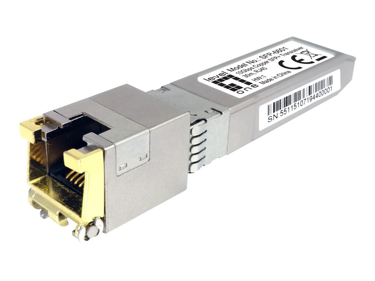 LevelOne SFP-6601 - SFP+-Transceiver-Modul - 10GbE, 2.5GbE, 5GbE