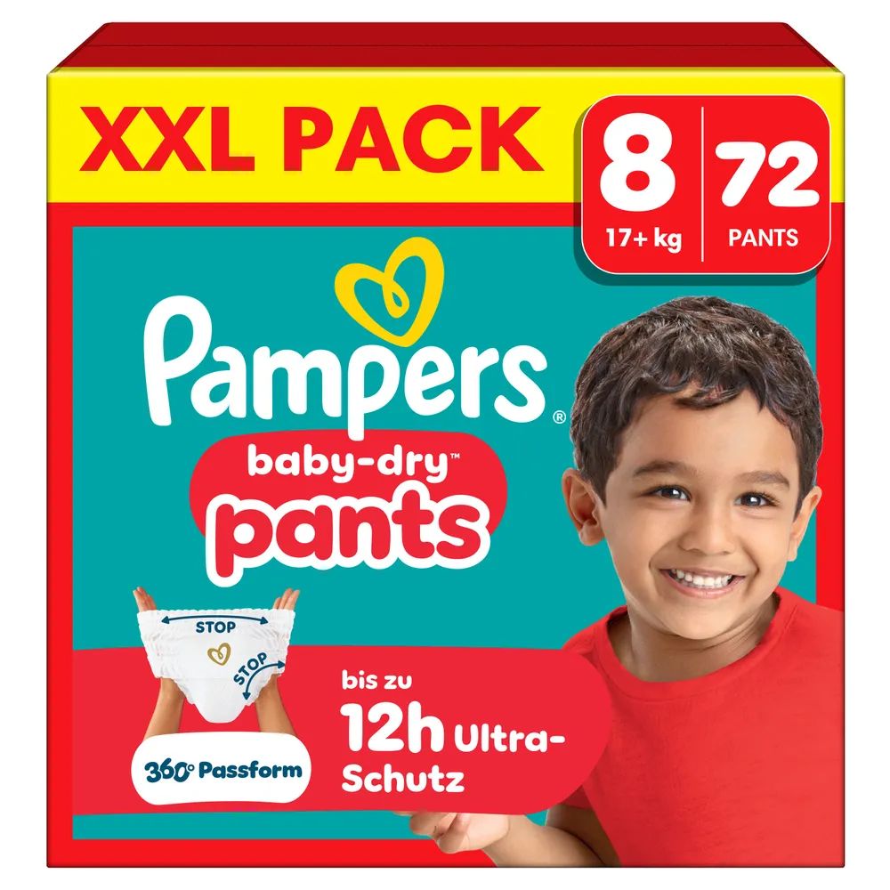 Pampers Baby Dry Pants Gr.8 Extra Large 17+kg 