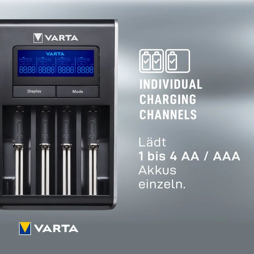 VARTA LCD Dual Tech Charger