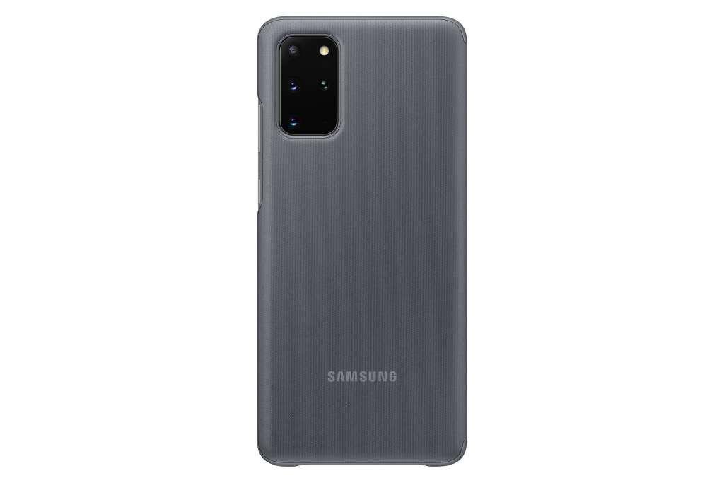 Samsung Clear View Cover "EF-ZG985" für Galaxy S20+, Grau