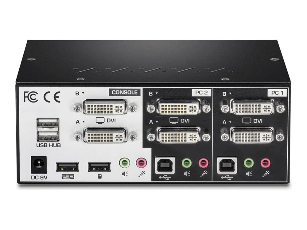 TRENDnet TK-232DV - KVM-/Audio-/USB-Switch