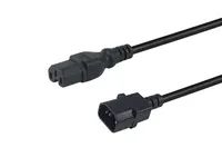 Equip Netzkabel Anschl. C14 -> C15 schwarz - Strom/Netzteil