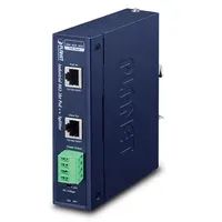 Planet IPOE-173S - IEEE 802.3 - IEEE 802.3ab - IEEE 802.3at - IEEE 802.3bt - IEEE 802.3u - 10/100/1000Base-T(X) - Cat5/Cat5e/Cat6 - Blau - Metall - IP30